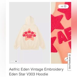 Aelfric Eden Vintage Embroidery Eden Star V303 Hoodie